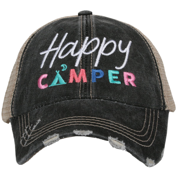 Happy camper baseball cap online