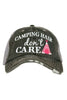 Camping Hair Don't Care Wholesale Trucker Hat