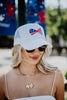 American Flag Bow Wholesale Election Foam Hat