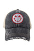 Star Eyed Happy Face 4th of July Wholesale Trucker Hat