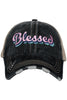 Blessed Wholesale Trucker Hats with Layered Font