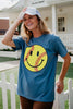 Softball Happy Face Wholesale Graphic T-Shirt