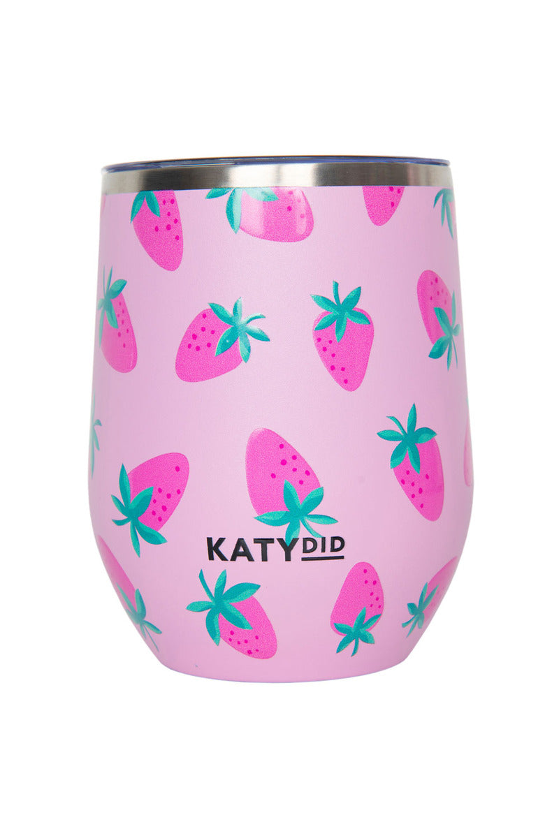 Subtle Strawberry Wholesale WINE TUMBLER Cup