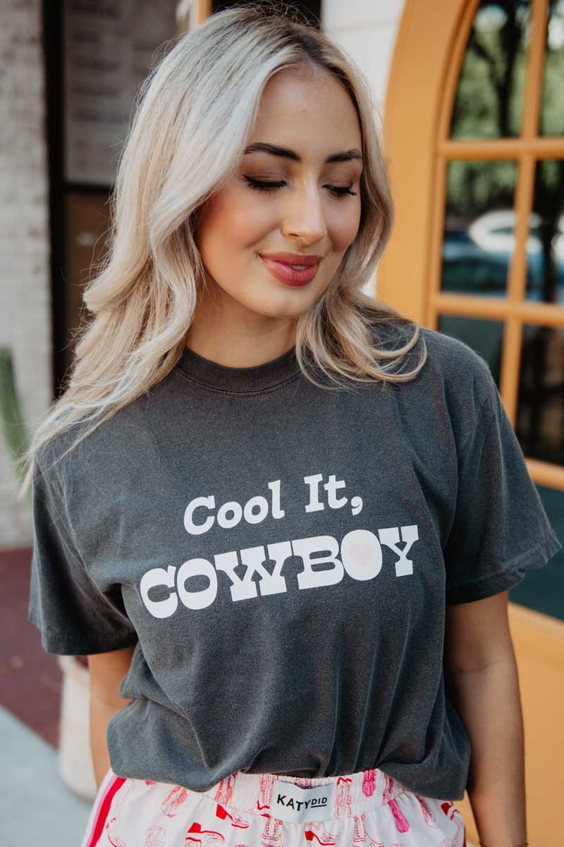 Cool it, Cowboy Wholesale Graphic T-Shirt