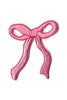 Pink Bow Wholesale Iron On Hat Patch (SET OF 3)