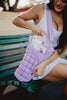 Light Purple Wholesale Quilted Tumbler Carrier Bag