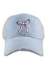 Coquette Pink Bow Wholesale Cute Trucker Hat