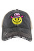 Cowboy Hat Happy Face Wholesale Trucker Hat