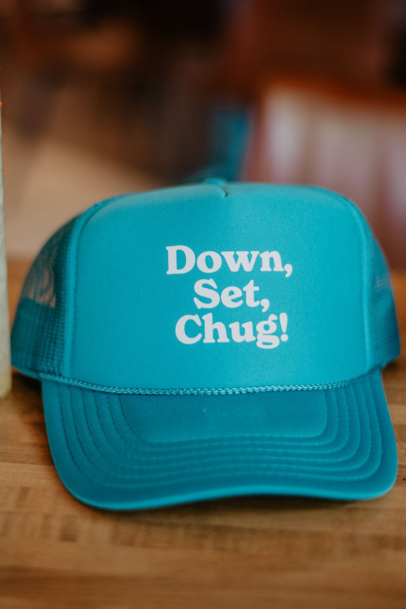 Down Set Chug Wholesale Foam Trucker Hat