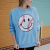 Baseball Happy Face Wholesale Sweatshirt Women