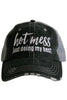 Hot Mess Just Doing My Best Wholesale Trucker Hats