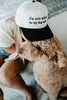 I'm Only Talking To My Dog Today Wholesale Two-Toned Hat