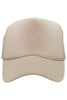 Khaki Foam Wholesale Blank Trucker Hat