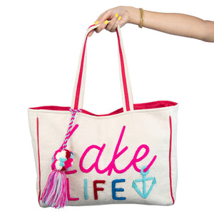 Lake Life Personalized Tote Bag – Brant Point Prep