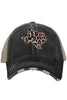 Leopard Texas CUT OUT STATE Wholesale Hats