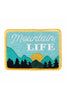 Mountain LIFE Hat PATCH (Set of 3)