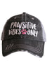 Pawsitive Vibes Only Wholesale Trucker Hats