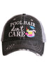 Pool Hair Don't Care (SWAN FLOAT) Wholesale Trucker Hats