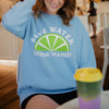 Save Water Drink Margs Wholesale Crew Sweatshirt