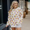 Cowboy Happy Face Wholesale Printed All Over Sweatshirt