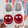 Heart Eyes Red Happy Face Wholesale Slippers