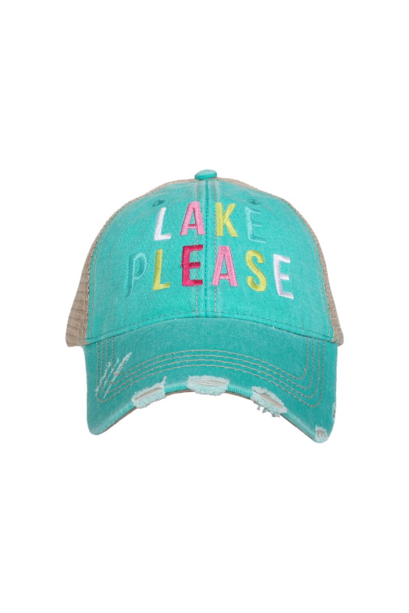 Lake Please (MULTICOLORED) Wholesale Trucker Hats