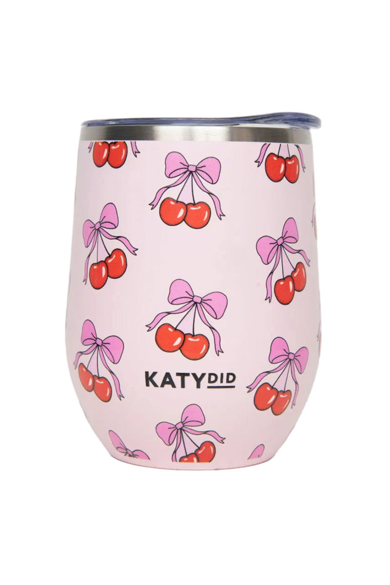 Cherry Bow Wholesale Stainless Steel Wine Tumbler