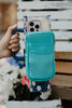 Deep Teal Wholesale Tumbler Wallet Pouch