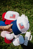 American Flag Two-Toned Wholesale Hat