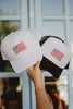 USA Flag Illustraton Wholesale Foam Trucker Cap