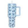 Chinoserie Coquette Bows Wholesale Drink Tumbler