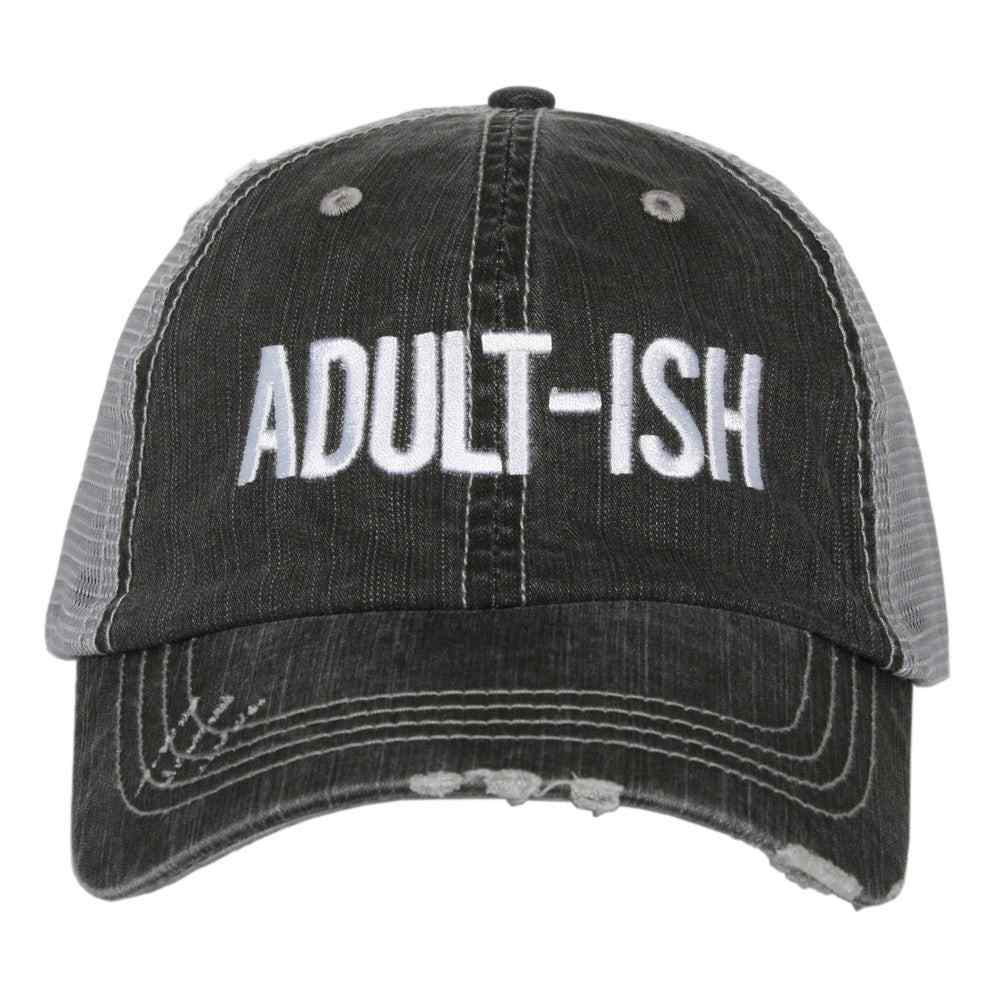 Adult Embroidered Mesh Back Hat
