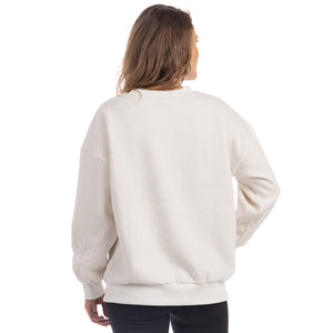 Wholesale white 2025 crewneck sweatshirt